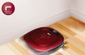 Robot aspirador - LG Hombot Square (rincones)