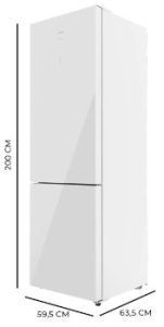 bolero coolmarket 356 white glass d mejor frigorifico bolero coolmarket 356 white glass d mejor frigorifico