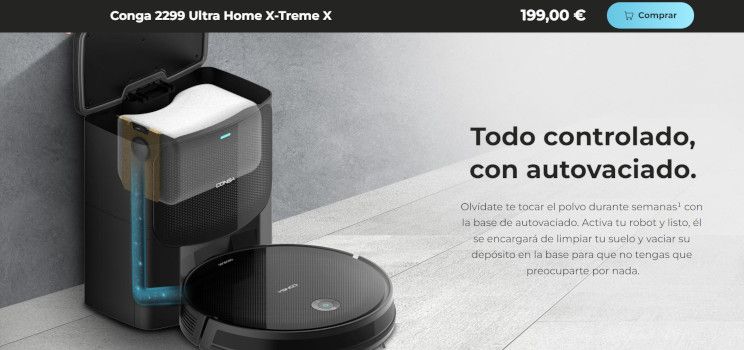 conga 2299 ultra home x-treme x al mejor precio oferta