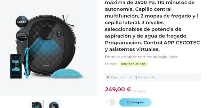conga 7490 eternal x-treme precio oferta