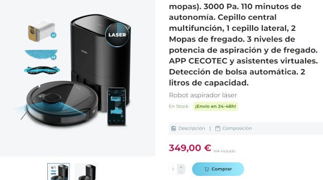 precio conga 7490 eternal home x-treme cecotec ofertas