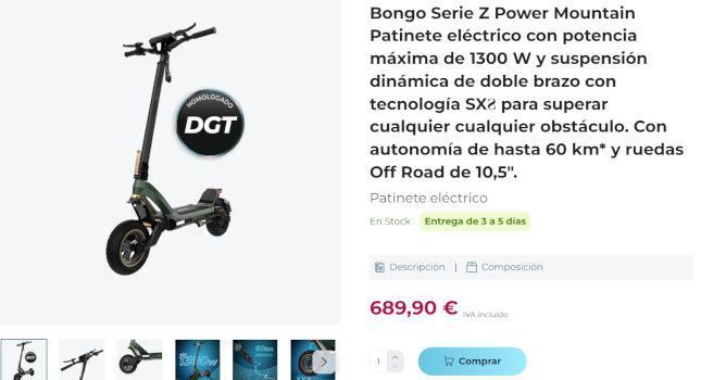 bongo serie z power mountain patinete electrico mejor 2023 precio ofertas bongo serie z power mountain patinete electrico mejor 2023 precio ofertas