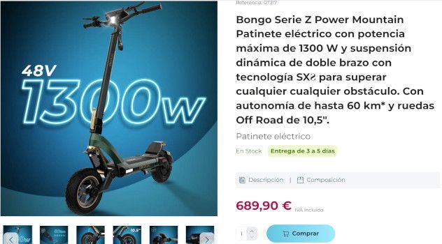 bongo serie z power mountain precio oferta cecotec 2023 bongo serie z power mountain precio oferta cecotec 2023