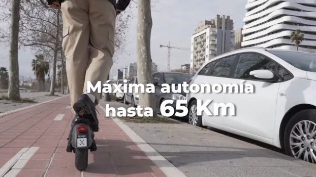 bongo x65 con la maxima autonomia del mercado 65 Km