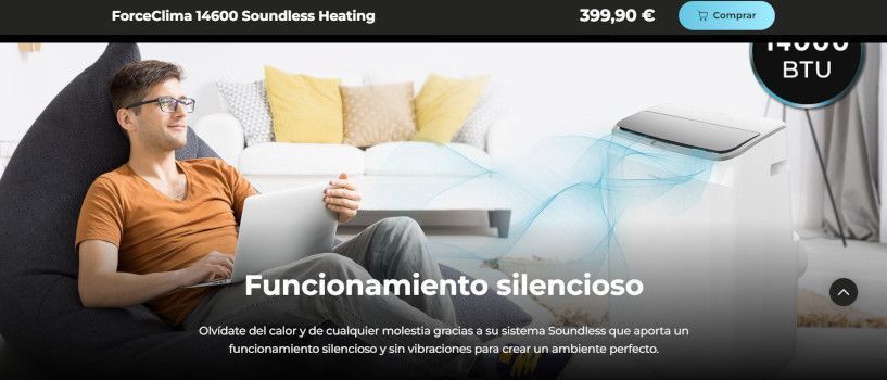 forceclima 14600 soundless heating oferta precio
