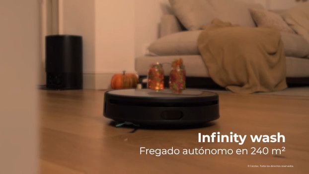 Infinity wash 240 m2 de fregado con rodillo fregona