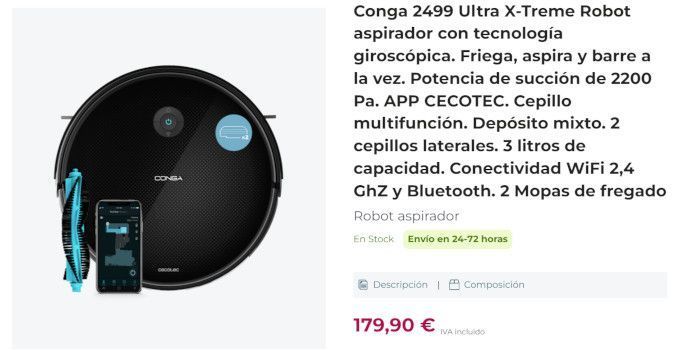 conga 2499 ultra genesis por 179 euros oferta conga 2499 ultra genesis por 179 euros oferta
