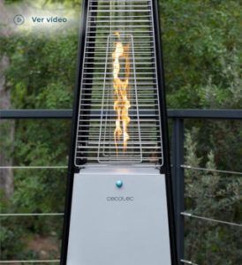 calefactor exterior cecotec ready warm