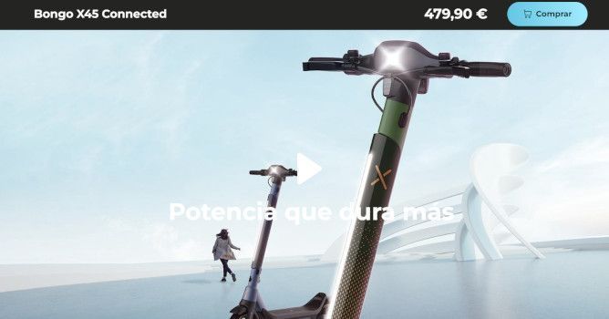 patinete black friday 2023 barato bongo x45 connected
