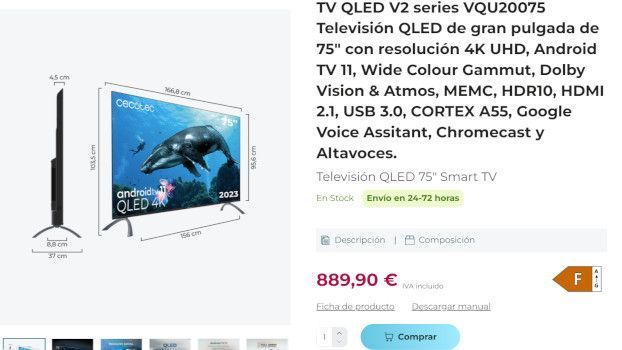 televisores smart tv cecotec series v2