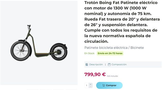 troton boing fat precio de ventas en cecotec black friday 2023 troton boing fat precio de ventas en cecotec black friday 2023