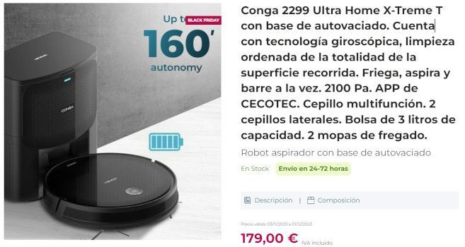 conga 2299 ultra home x-treme t
