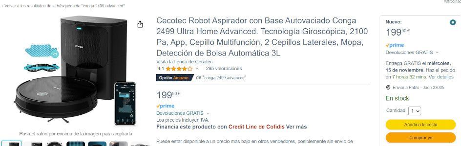 conga 2499 ultra home titanium a la venta en amazon en oferta conga 2499 ultra home titanium a la venta en amazon en oferta
